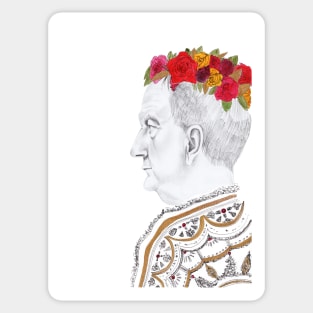 Flower Crown Sticker